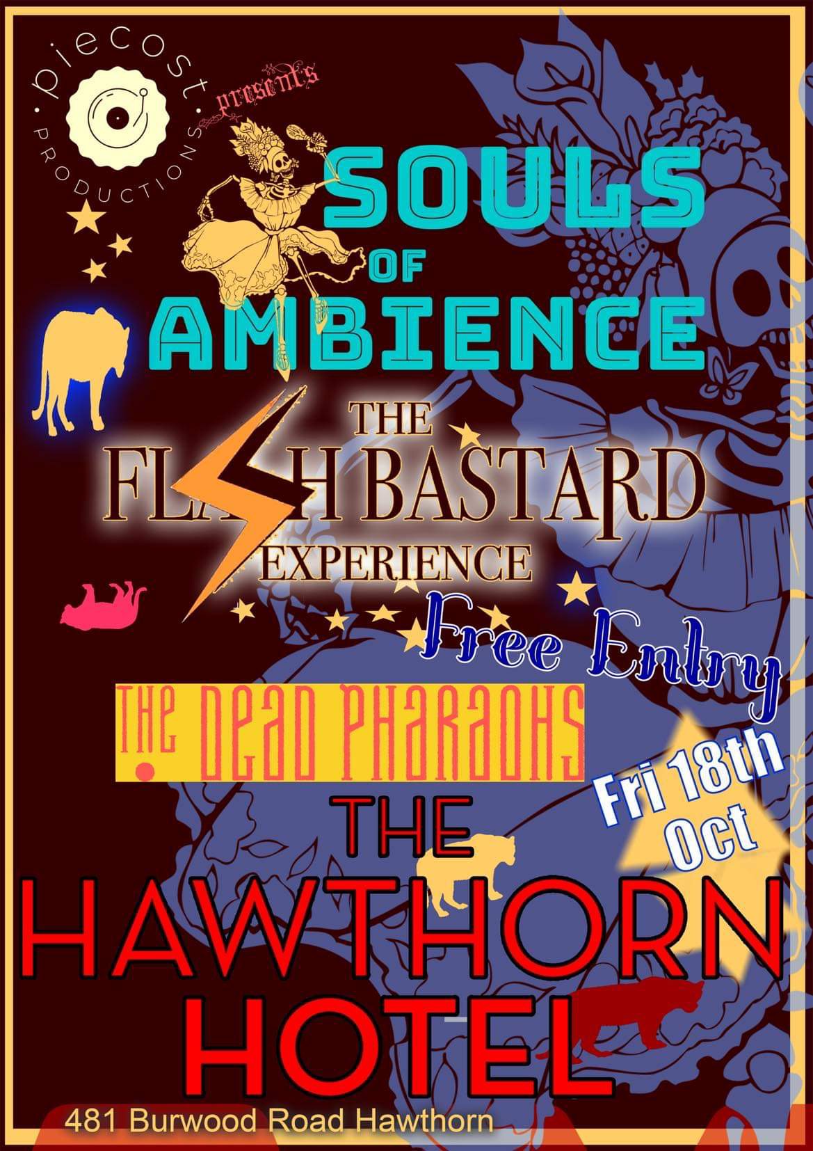 Hawthorn Hotel  - October - Friday 18th